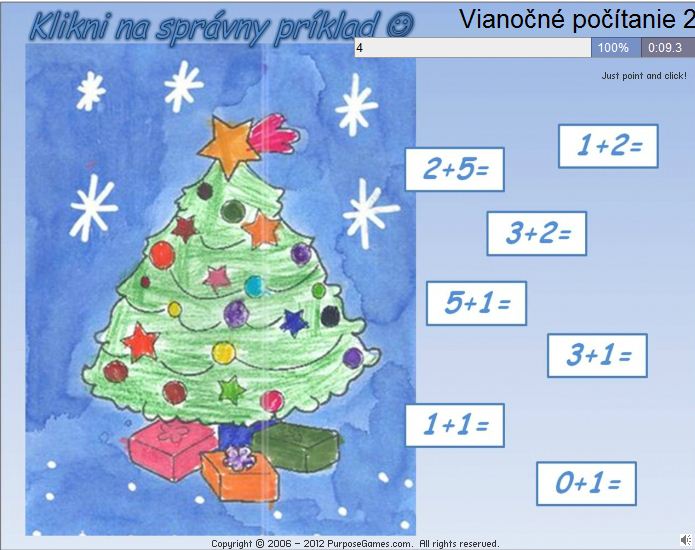 27 Maths game with our picture