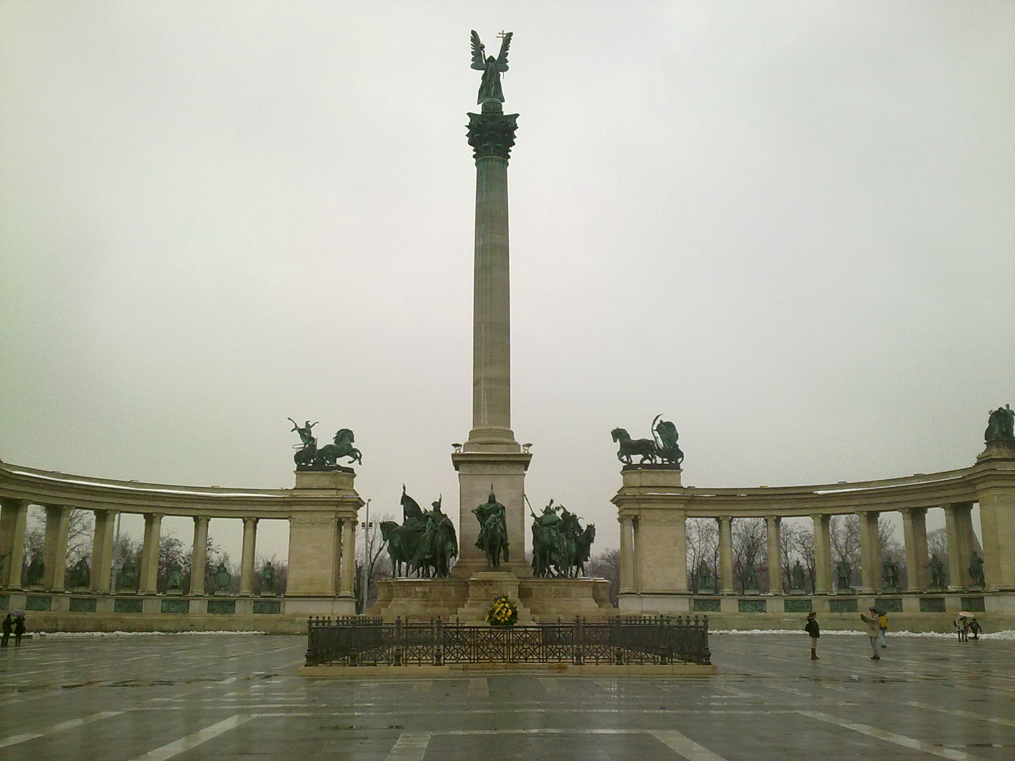 Budapest hero square